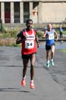 Tadele Geremew (Elswick)  wins the Tyne Bridge Harriers Exhibition Park 5k, Newcastle.